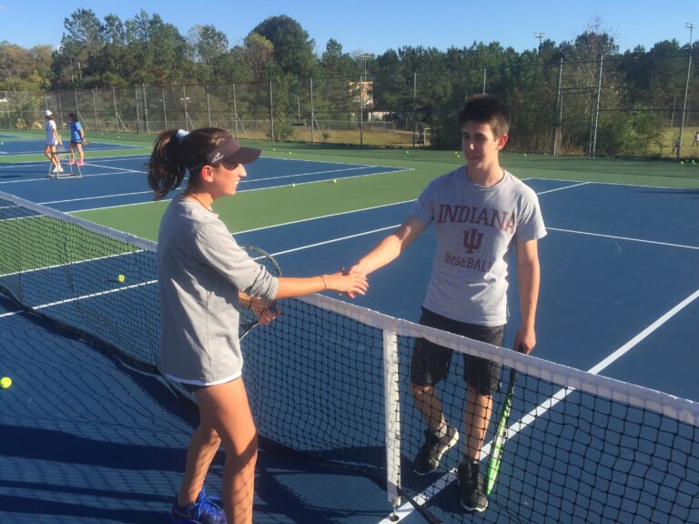 Tyler Takes On Tennis