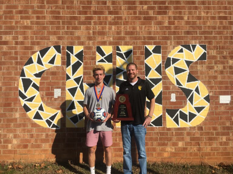 Boys’ soccer team wins first state championship since 1983