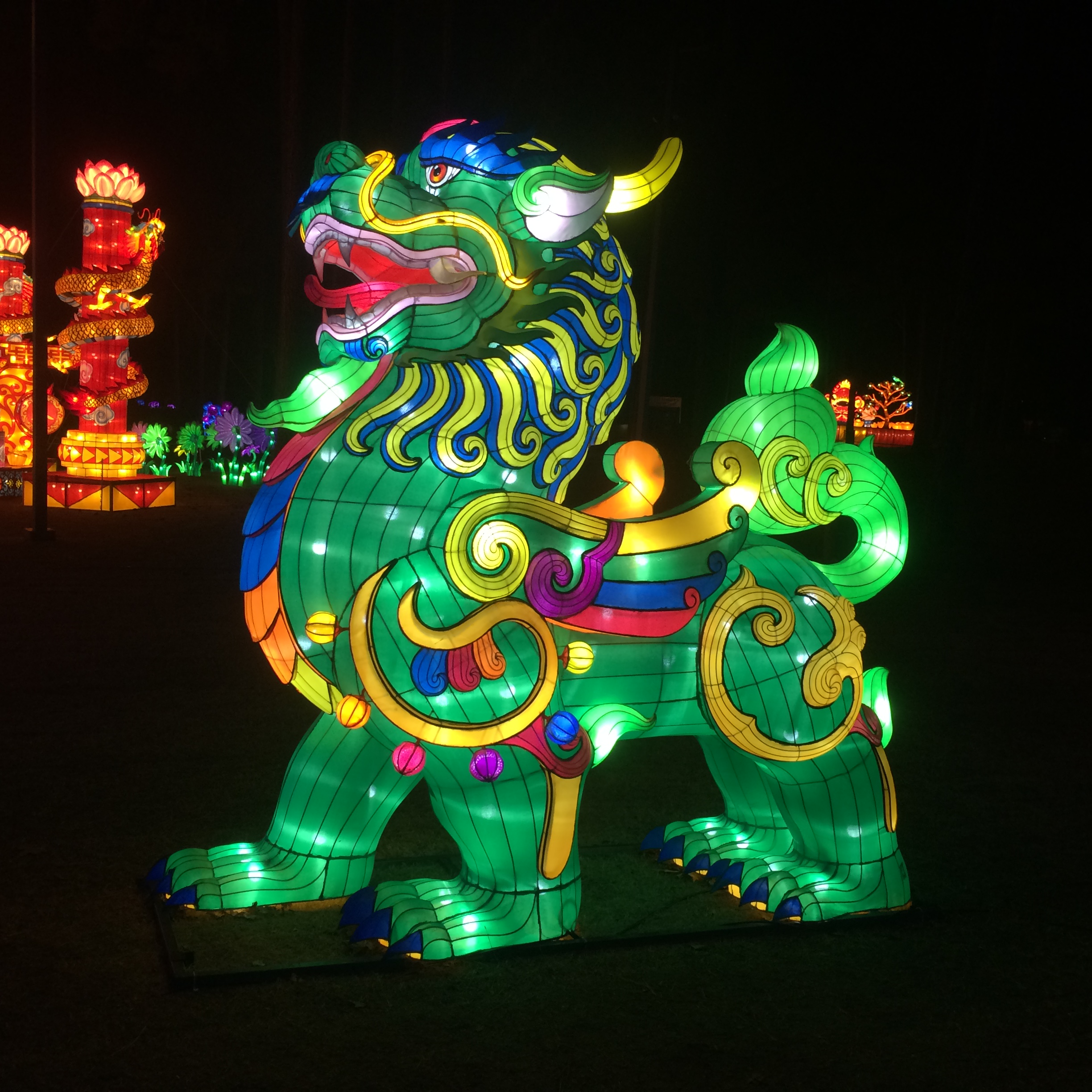 chinese light festival cary nc