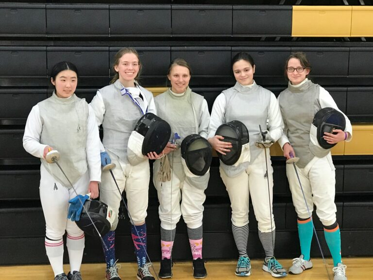 Women’s fencing team wins state championship