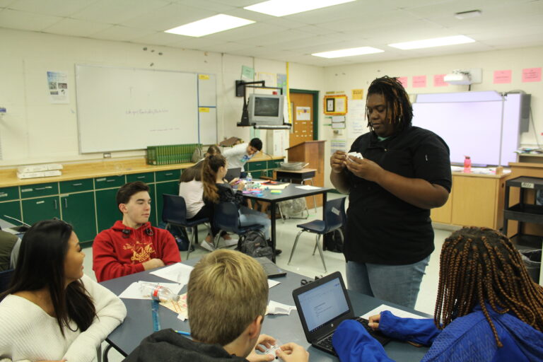 New culinary teacher makes food using science knowledge