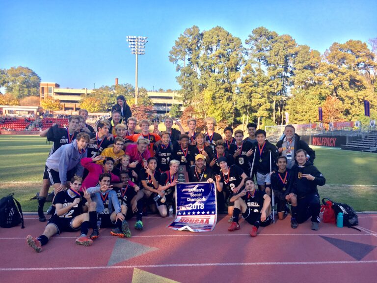 Chapel Hill men’s soccer team wins state championship