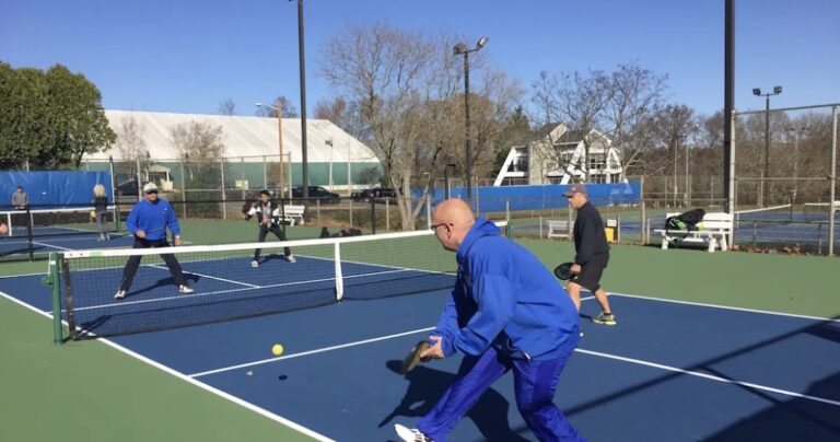 Students and community members take to pickleball, the nation’s fastest-growing sport